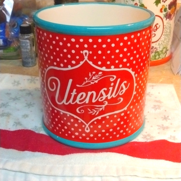 "Pioneer Woman " Utensil Holder - Picture 1 of 3